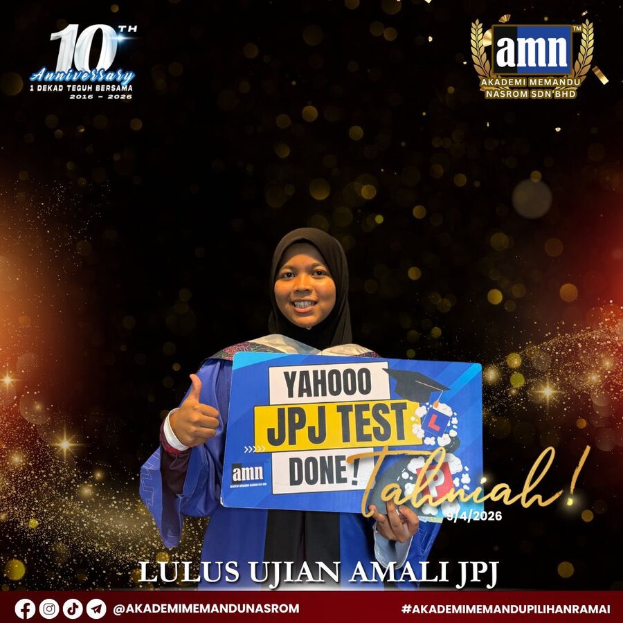 Lulus Ujian Amali JPJ 1