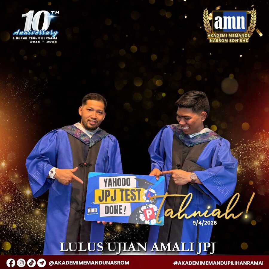 Lulus Ujian Amali JPJ 2