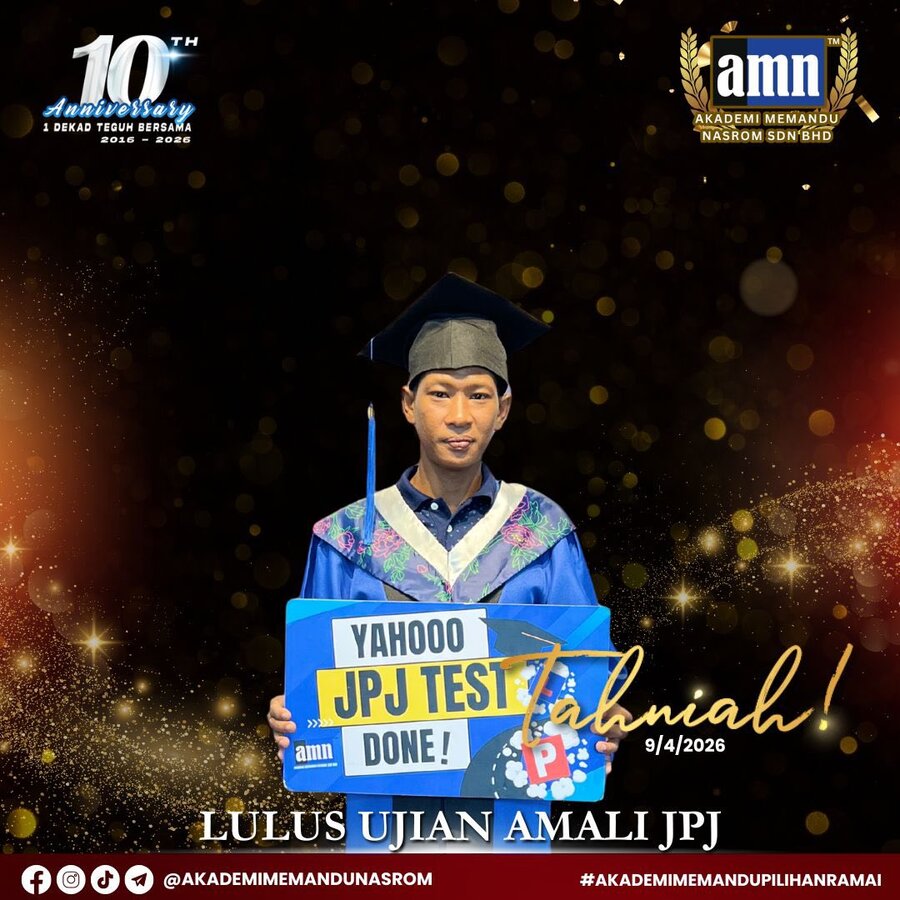 Lulus Ujian Amali JPJ 4