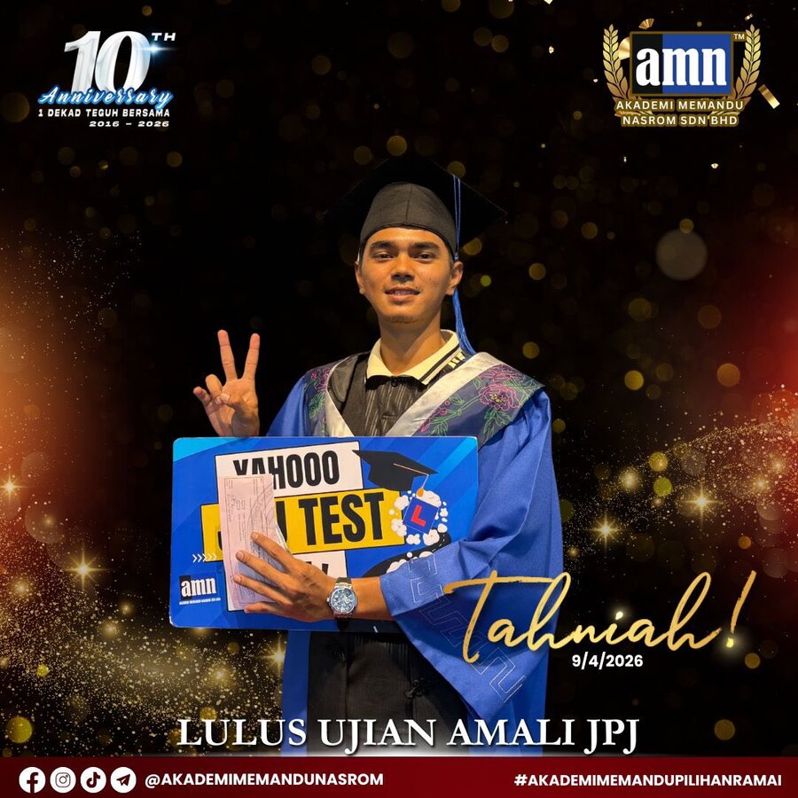 Lulus Ujian Amali JPJ 5