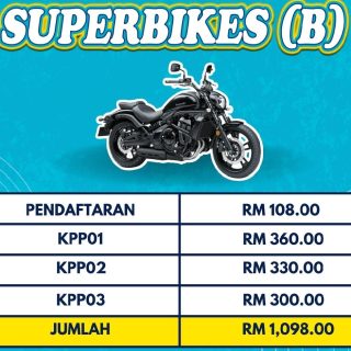LESEN SUPERBIKE B (Tunggal)